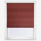 Moon Earth Raspberry Roman Blind
