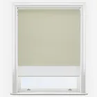 Optima Blackout Greige & White Double Roller Blind