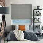Eden Shadow Grey Roller Blind