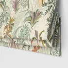 Sara Miller Palm Garden Light Stone Motorised Blinds Uk