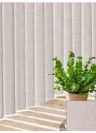Embossed Dove Rigid Pvc 89mm Vertical Blind