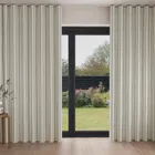 Laura Ashley Candy Stripe Bottle Green Wave Curtain Blinds Uk