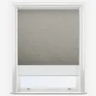 Double Roller Voga Blackout Dove Grey & White Double Roller Blind
