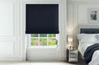 Linosa Royal Blue - Velour Roman Blind