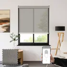 Lucid Storm Sheer Battery Powered Electric Roller Shades