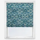 Lattice Denim Roman Blind