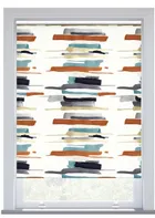Harlequin Zeal Watercolour Navy/denim/tan Blackout Roller Blind