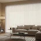 Grayson Vanilla Light Filtering Vertical Blinds