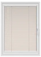 Opal White Stick On Aluminium Blind