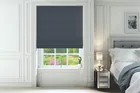 Cyrus Navy - Woven Roman Blind