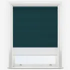 Double Roller Supreme Blackout Azure & White Double Roller Blind