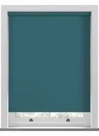 Bella Blackout Dark Teal Blue Twist Roller Blind