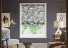 Josie Petrol - Roman Blind