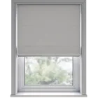 Trace Silver Deluxe Roman Blinds