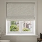 Laura Ashley Willow Leaf Chenille Natural No Drill Blinds Uk