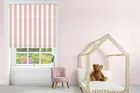 Cath Kidston Canopy Stripe Pink - Designer Roman Blind