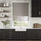 Eros Metro Grey Double Roller Blind