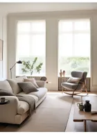Lace White 1% Openness Sunscreen Roller Blind