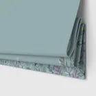 Sara Miller Botanic Paradise Border Dusky Blue Motorised Blinds Uk
