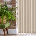 Palette Fr Beige Flame Retardant Vertical Blinds