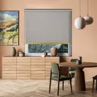 Origin Hopsack Gold Bottom Bar Roller Blind