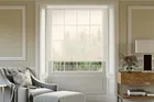 Atlas Cream - Moisture Resistant & Fire Retardant Sheer Voile Roller Blind