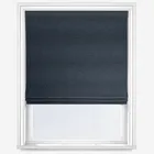 Moon Earth Cobalt Roman Blind
