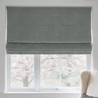 Ante Decor Chelsea Chenille Made To Measure Roman Blind Graphite