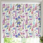 Voyage Florabunda Made To Measure Blackout Roller Blind Bluebell Ecru