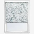 Shabby Chic By Rachel Ashwell Romantic Rose Blue Roman Blind