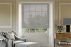 Tralee Grey - Woven Sheer Voile Roller Blind