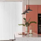 Polaris White (blackout) Blackout Vertical Blinds