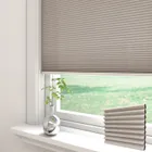 Cosishade Taupe Thermal Privacy Honeycomb Blinds
