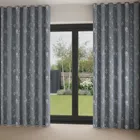 Laura Ashley Pussy Willow Dark Seaspray Wave Curtain Blinds Uk