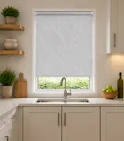 Fiesta Grey - Pvc Blackout Waterproof Roller Blind