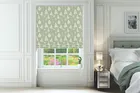 Emily Bond Tynesfield Sage - Designer Roman Blind