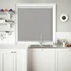 Tenso Ash Grey Cordless Honeycomb Pleated Blind