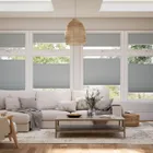 Perfect Fit Duolight Nickel Grey Thermal Conservatory Blind