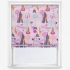 Sara Miller Circus Pink Roman Blind