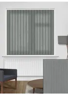 Candy Stripe Graphite 89mm Daylight Vertical Blind