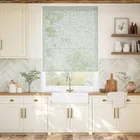 Twist2go William Morris Sunflower Voile Soft Green Roller Blind