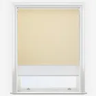 Double Roller Fusion Blackout Light Taupe & White Double Roller Blind