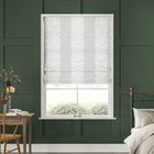 William Morris At Home Blackthorn Woven Stripe Cobble - Designer Roman Blind