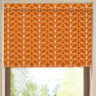 Orla Kiely Linear Stem Translucent Made To Measure Roller Blind Persimmon