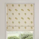 William Morris Fruit Embroidery Made To Measure Roman Blind Moss