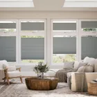Perfect Fit Duoshade Nickel Grey Thermal Blind