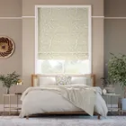 William Morris Acanthus Jacquard Olive Roman Blind