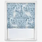 Laura Ashley Tregaron Midnight Blue Roman Blind