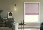 Delicate Chevron Maroon - Twist&fit Roman Blind
