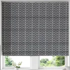 Orla Kiely Linear Stem Made To Measure Roman Blind Cool Grey